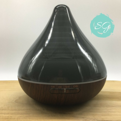 Raindrop Dark Wood Diffuser